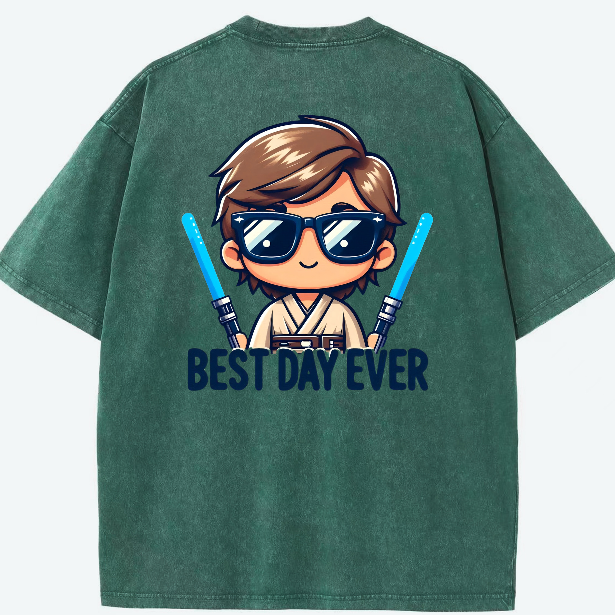 （画像用） スター・ウォーズ Star Wars 綿100% ヴィンテージ風 半袖Tシャツ（背面プリント）